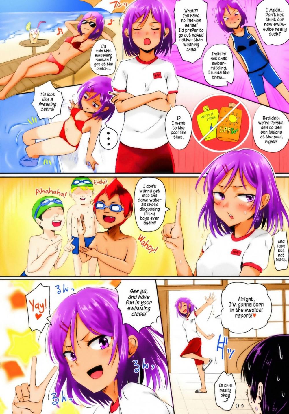 Hentai Manga Comic-Naked Swimming Class!!-Read-3